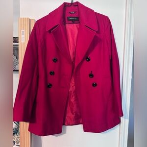 Jones New York Vibrant Red Jacket